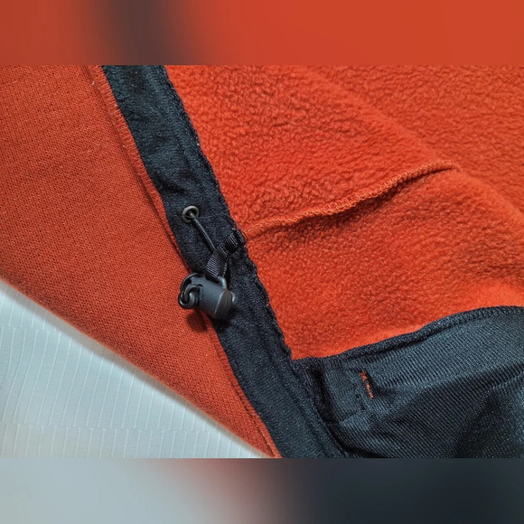 Eddie Bauer Rust Red Orange Radiator Vest sz L - Picture 7 of 8